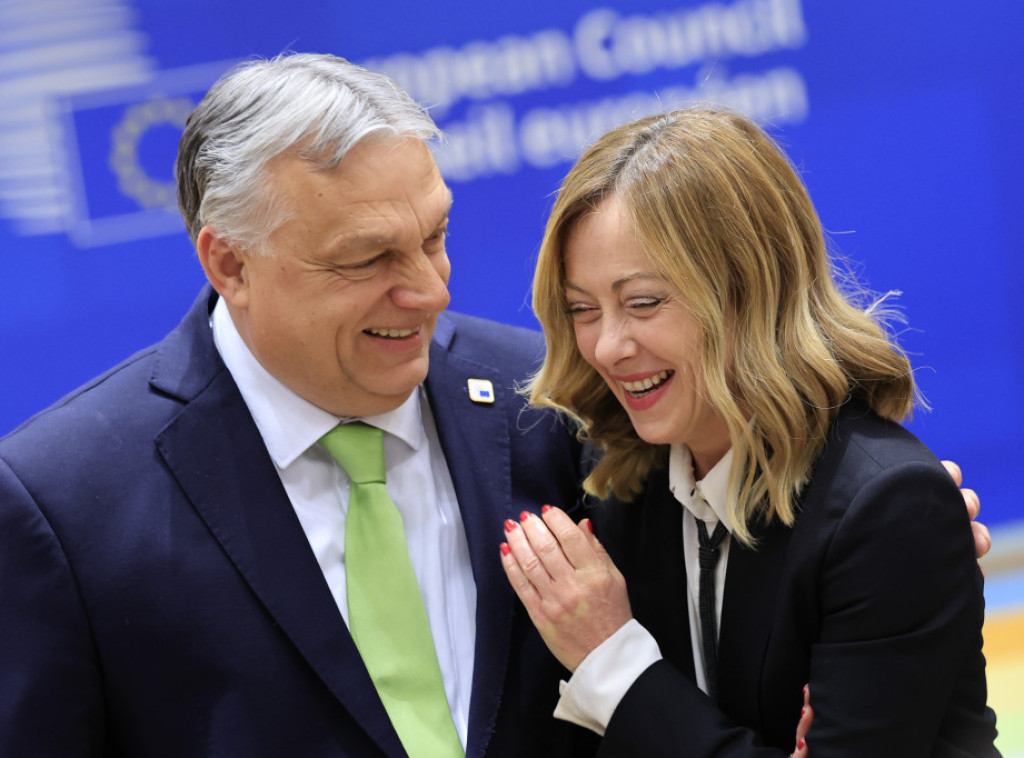 Orban razgovarao sa Meloni i Moravjeckim uoči sastanka lidera EU