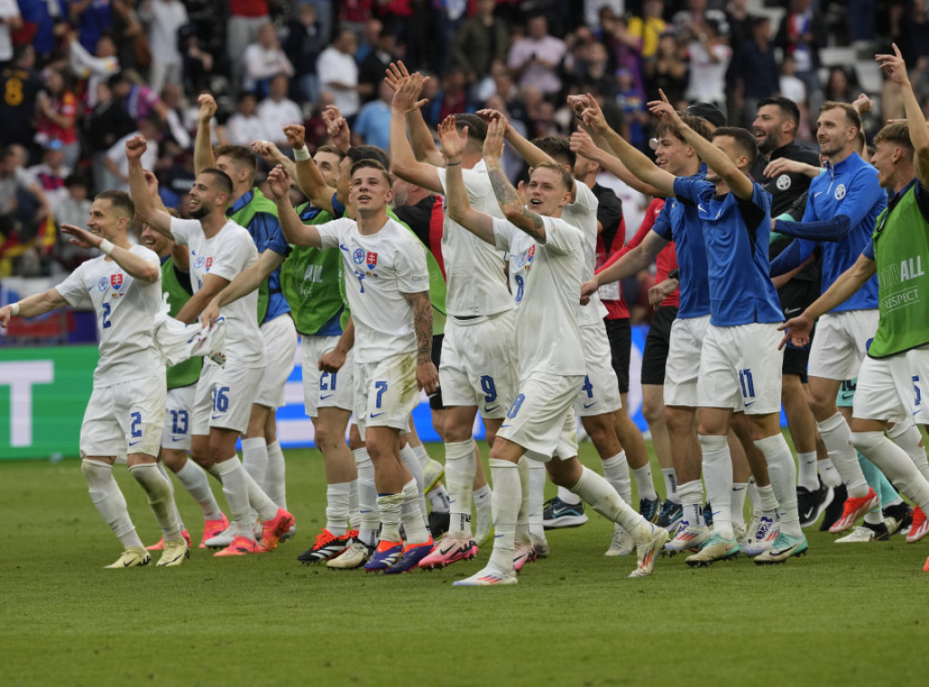 Fudbaleri Slovačke startovali pobedom na EP, Belgijancima poništena dva gola