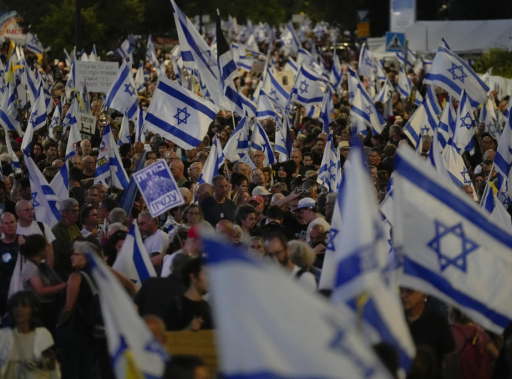 Demonstracije protiv Netanjahuove vlade u Jerusalimu