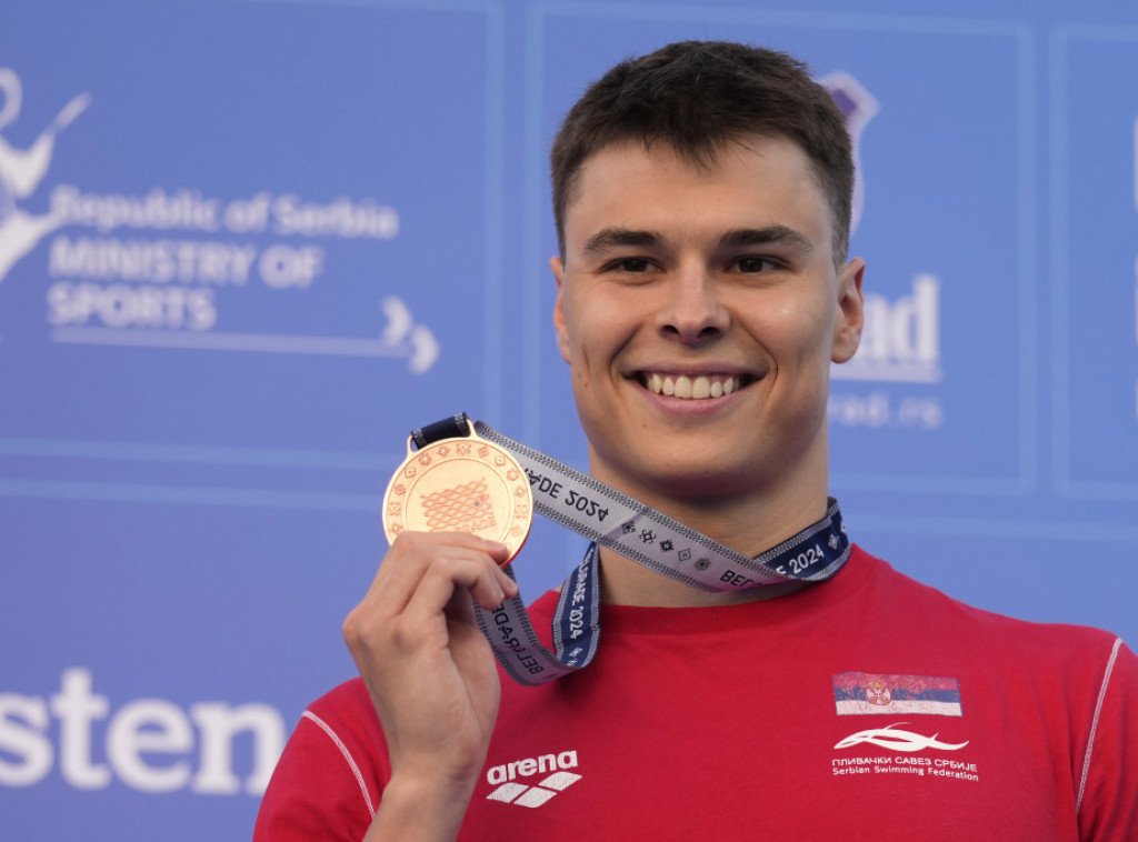 Srpski plivač Andrej Barna osvojio bronzanu medalju na Evropskom prvenstvu u Beogradu