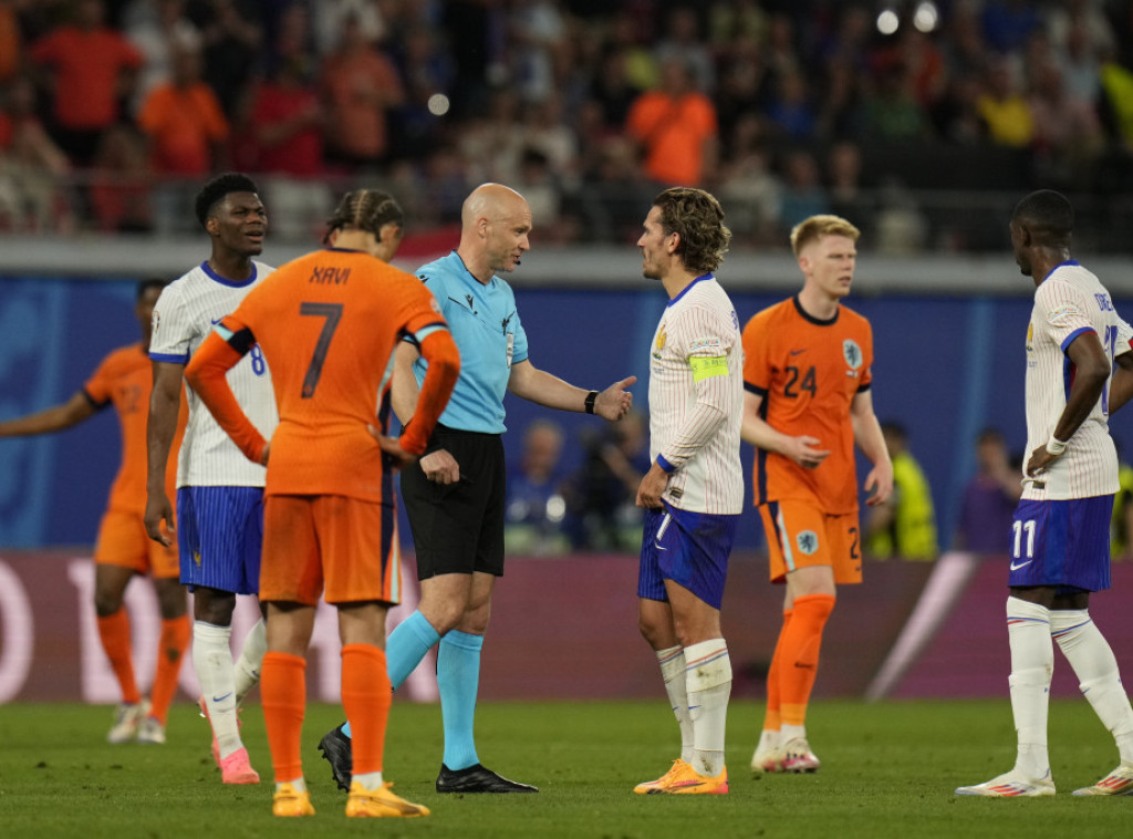 Fudbaleri Francuske i Holandije odigrali bez golova