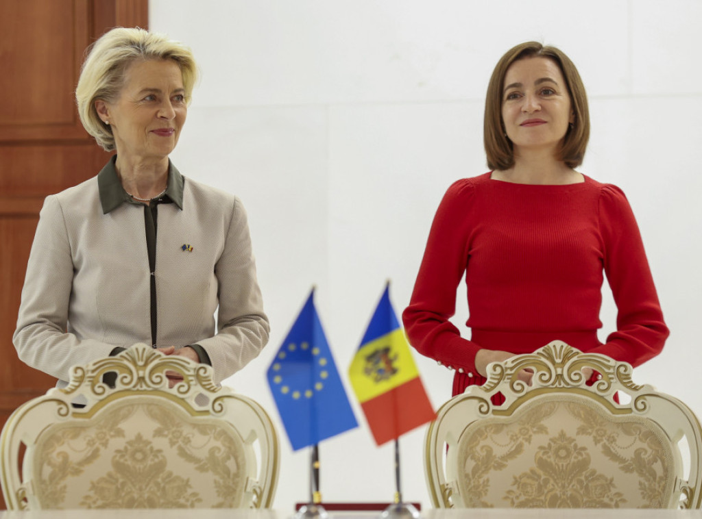 Ursula fon der Lajen: Čestitam Moldaviji i Ukrajini početak pristupnih pregovora