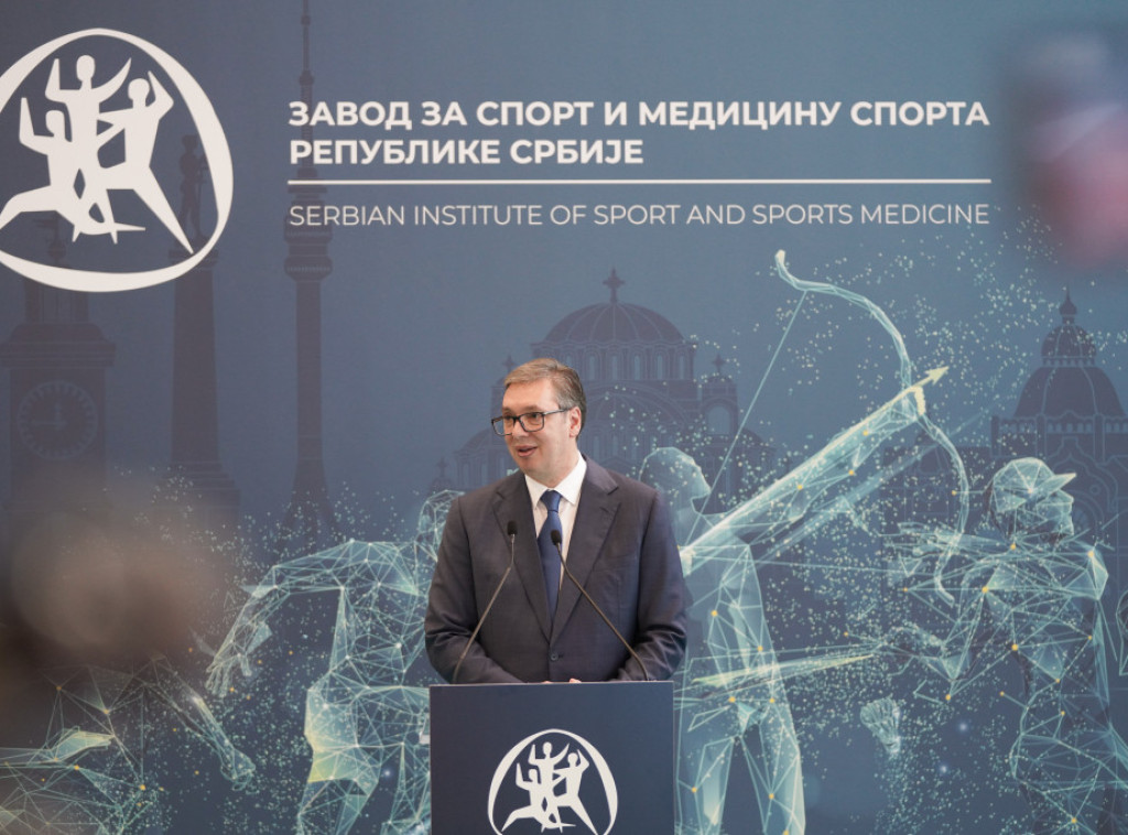 Vučić: Nastavićemo ulaganja u sport i do 2027. otvoriti još mnogo novih objekata