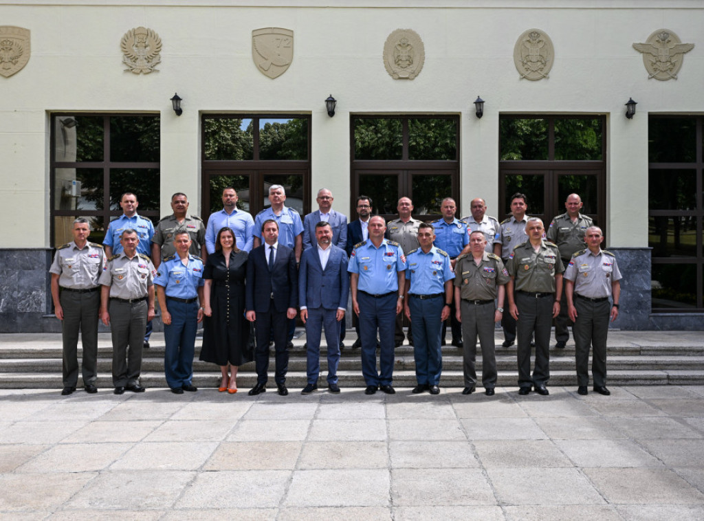 Polaznici Visokih studija bezbednosti i odbrane u studijskoj poseti Generalštabu Vojske Srbije