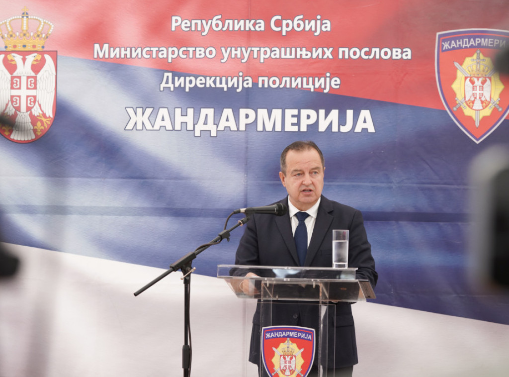 Dacic: Gendarmerie has convinced people it will not back down in fight against crime
