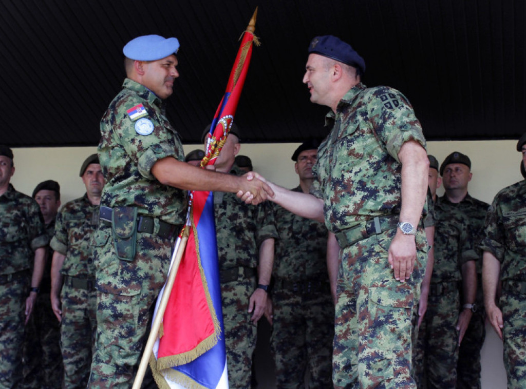 Ispraćen kontingent Vojske Srbije u mirovnu operaciju UN u Libanu