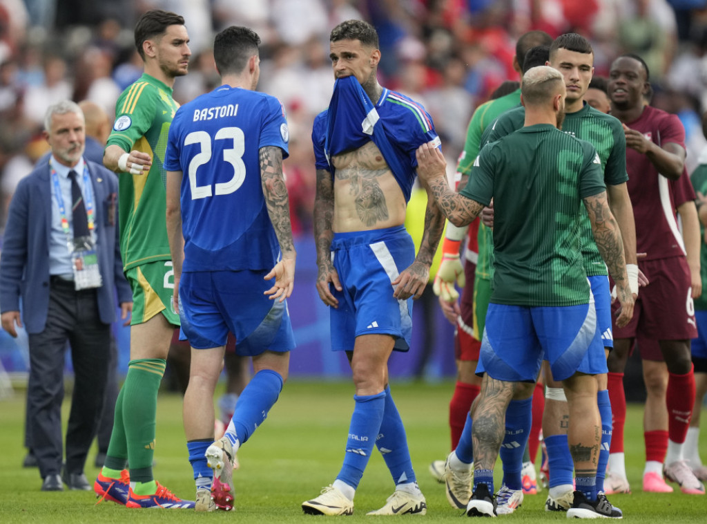 Fudbaleri Švajcarske pobedili Italiju i plasirali se u četvrtfinale Evropskog prvenstva