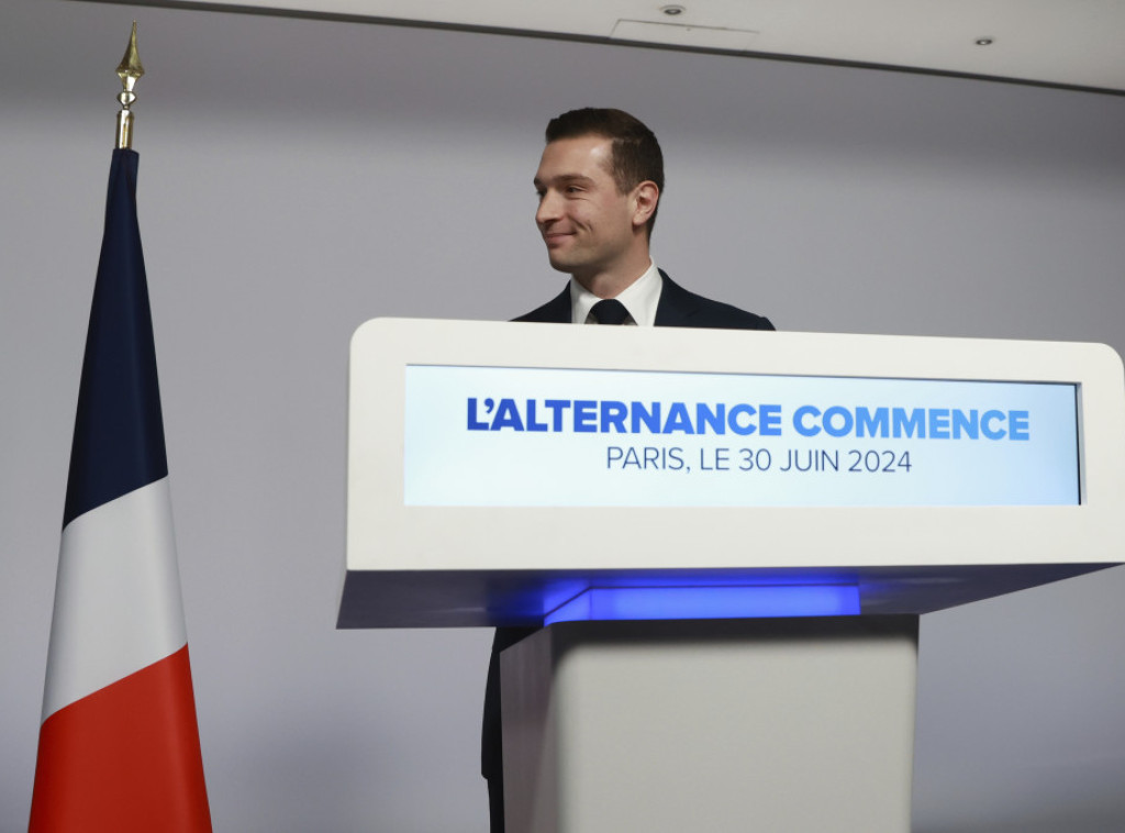 Francuska: Pobednik prvog kruga parlamentarnih izbora ultradesničarska stranka Nacionalno okupljanje