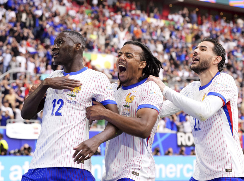 Fudbaleri Francuske plasirali se u četvrtfinale EP posle pobede nad Belgijom
