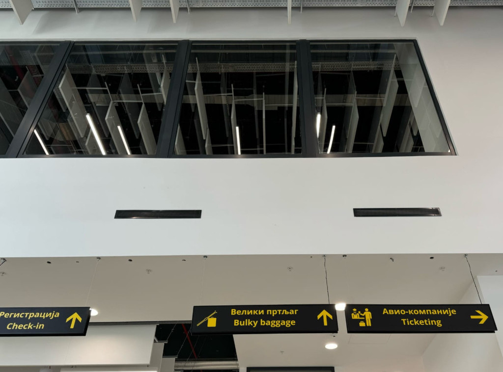 Završeni radovi na terminalnoj zgradi aerodroma u Nišu, počela neophodna testiranja