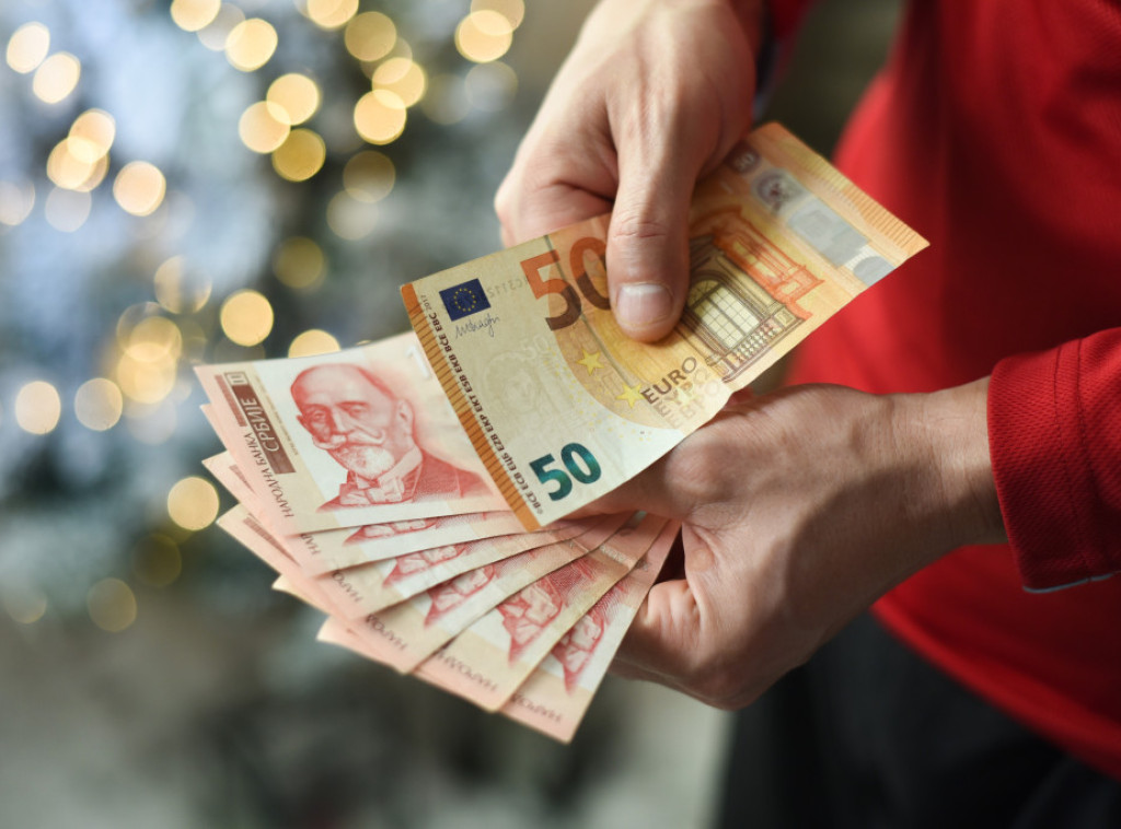 Dinar-to-euro exchange rate at RSD 117.0400