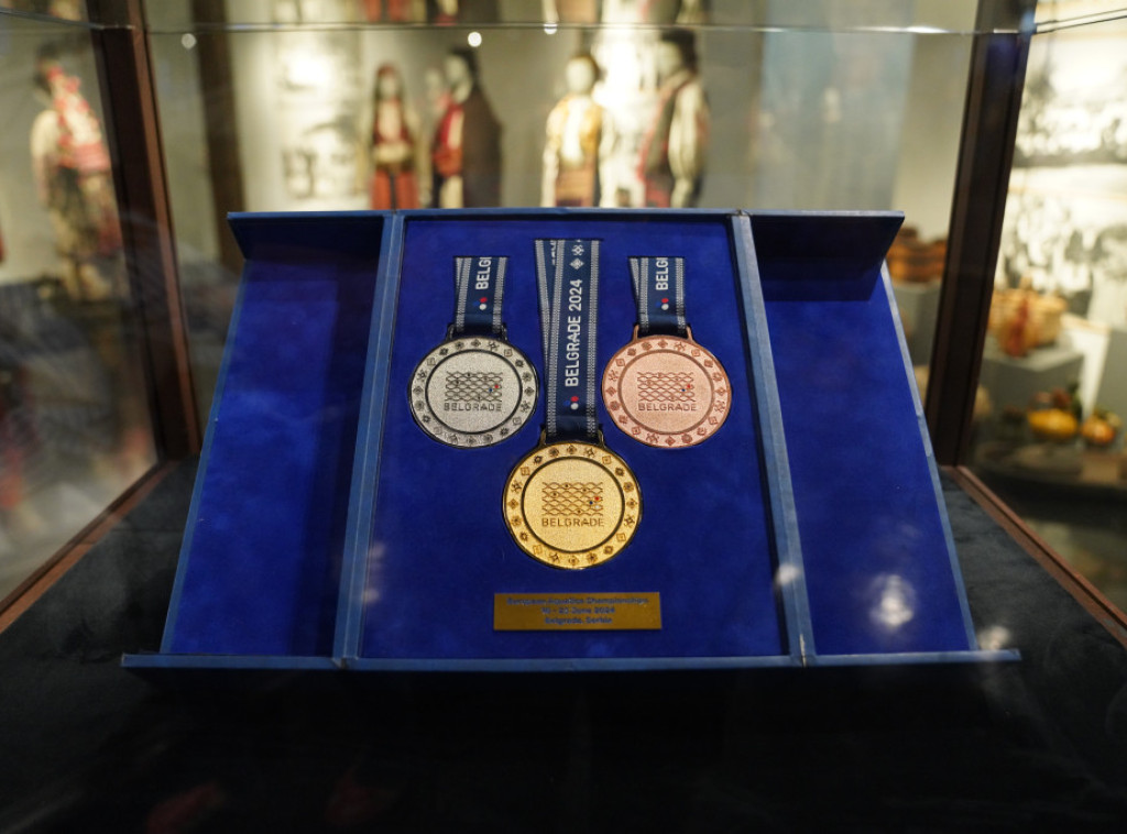 Predstavljene medalje Evropskog prvenstva u vodenim sportovima u Etnografskom muzeju