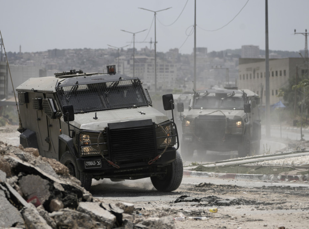 Izrael sprovodi vojnu operaciju u gradu Dženin na Zapadnoj obali