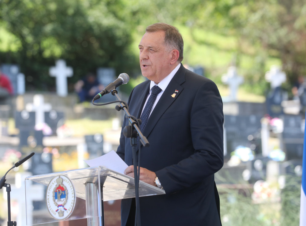Dodik: Drugi žele da nestane sećanje na stradanje Srba, nećemo nikada zaboraviti