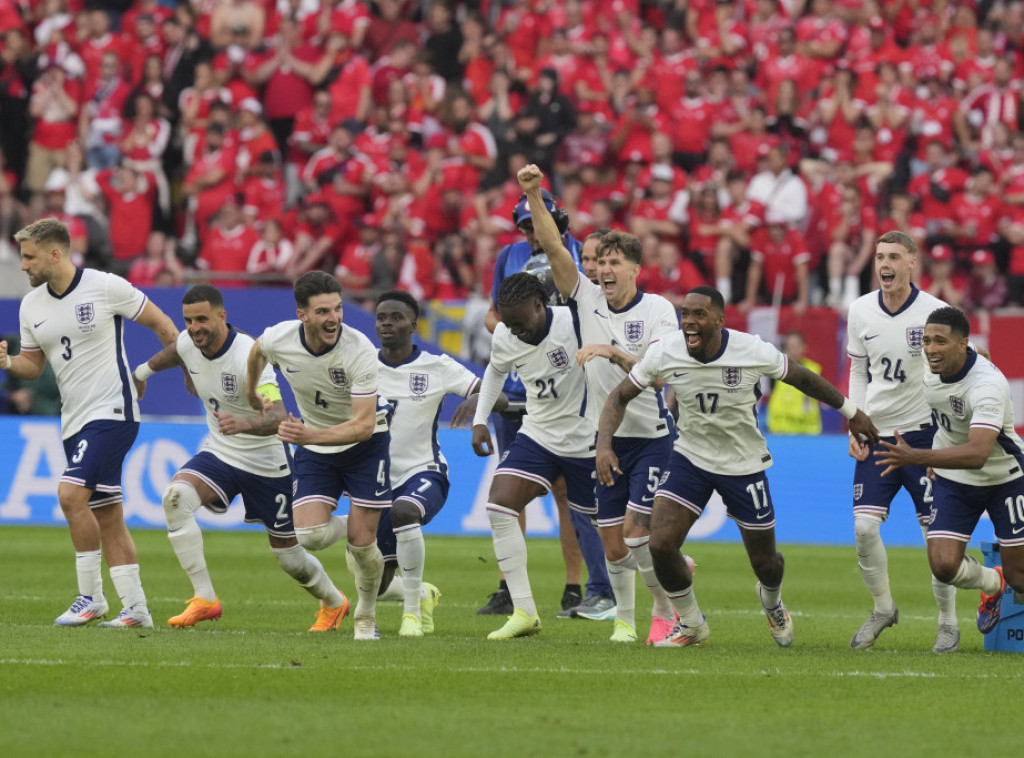 Fudbaleri Engleske posle penala eliminisali Švajcarsku za polufinale Evropskog prvenstva