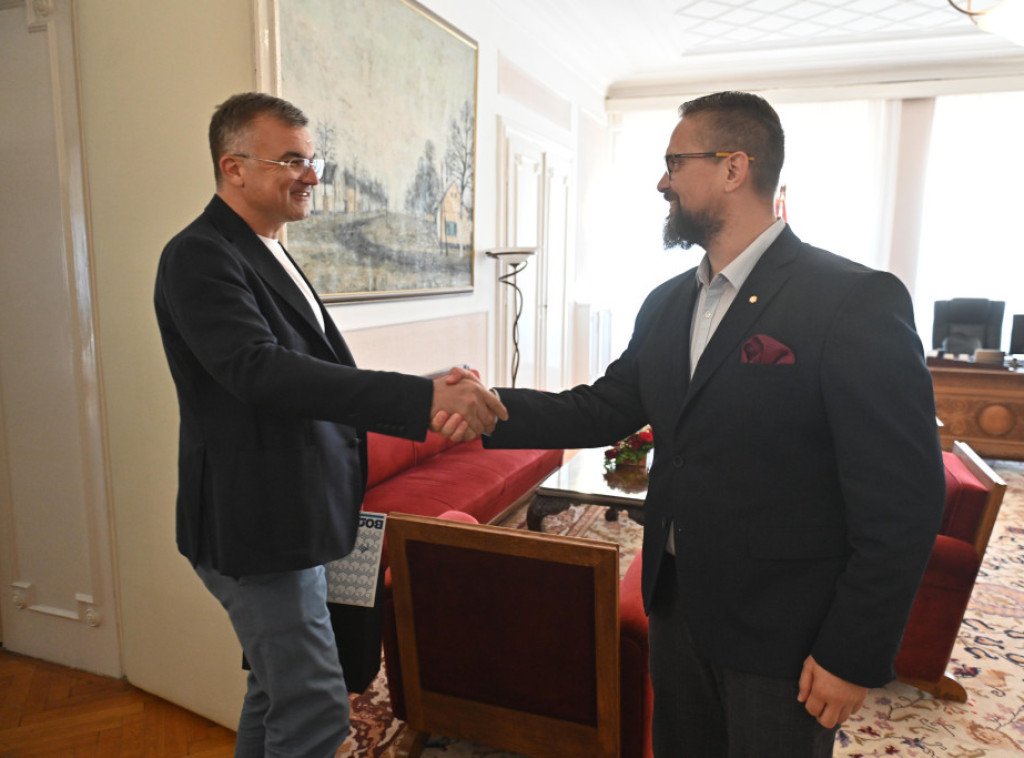 Balint Juhas i Srđan Kružević razgovarali o poslovanju JVP "Vode Vojvodine"