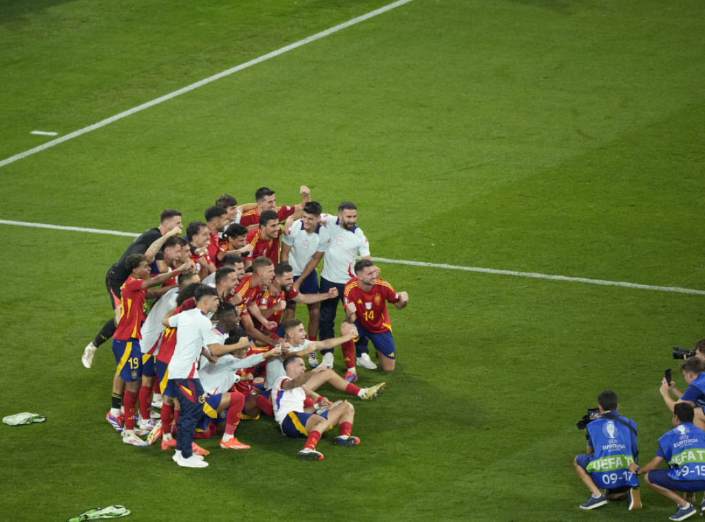 Fudbaleri Španije prvi finalisti Evropskog prvenstva