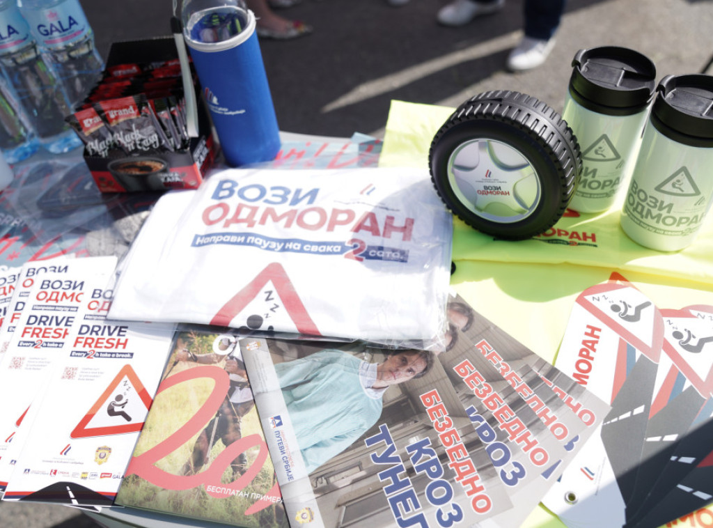 Na putevima Srbije sprovodi se kampanja "Vozi odmoran"