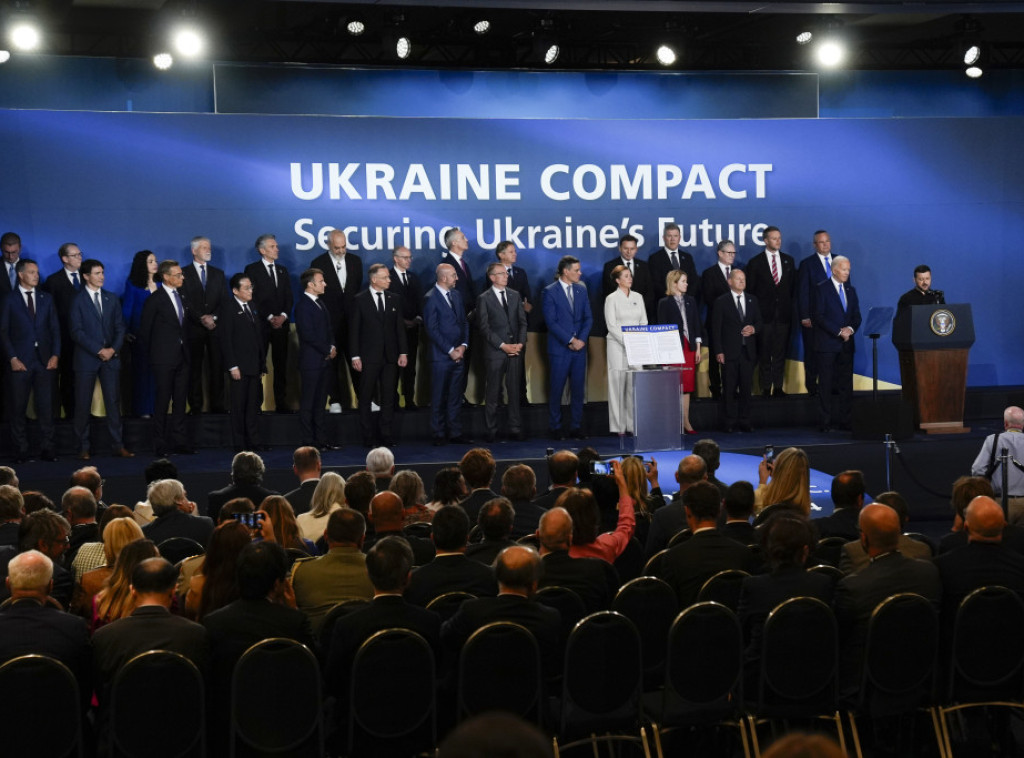 Sporazum o obavezama prema Ukrajini potpisan na samitu NATO