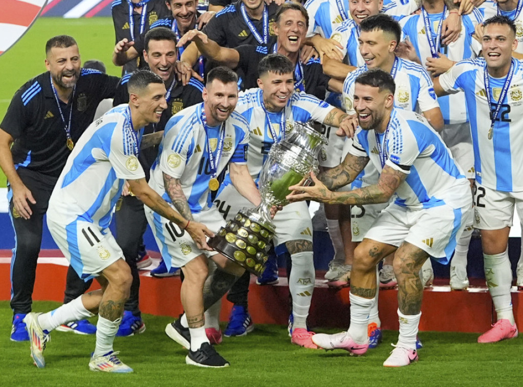 Fudbaleri Argentine odbranili Kup Amerike pobedom nad Kolumbijom