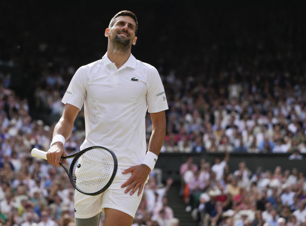 ATP lista: Novak Đoković i dalje drugi teniser sveta, Janik Siner drži prvo mesto