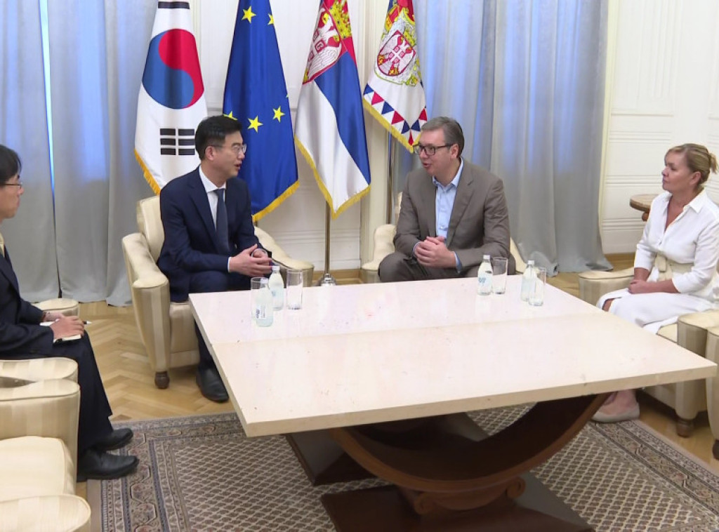 Vucic receives farewell visit from South Korean ambassador