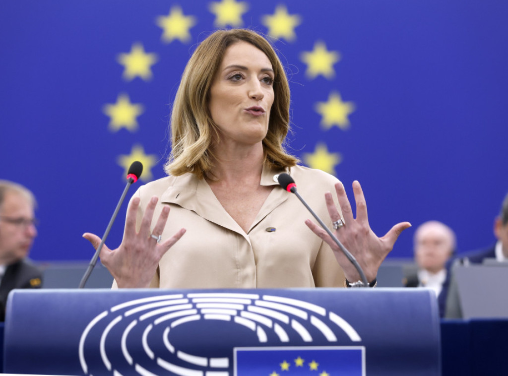 Mecola ponovo izabrana za predsednicu Evropskog parlamenta
