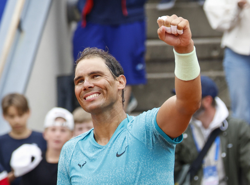 Španski teniser Rafel Nadal u drugom kolu ATP turnira u Bastadu