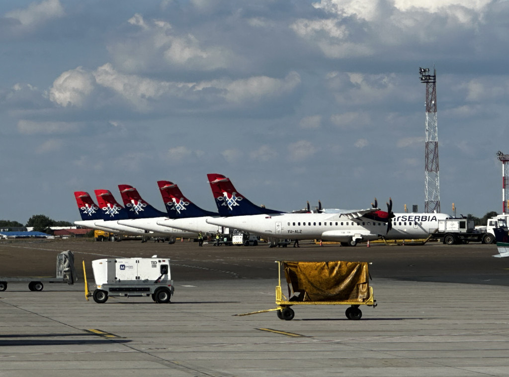 Rekordan obim avio-saobraćaja na beogradskom aerodromu, 13 odsto više nego prošle godine