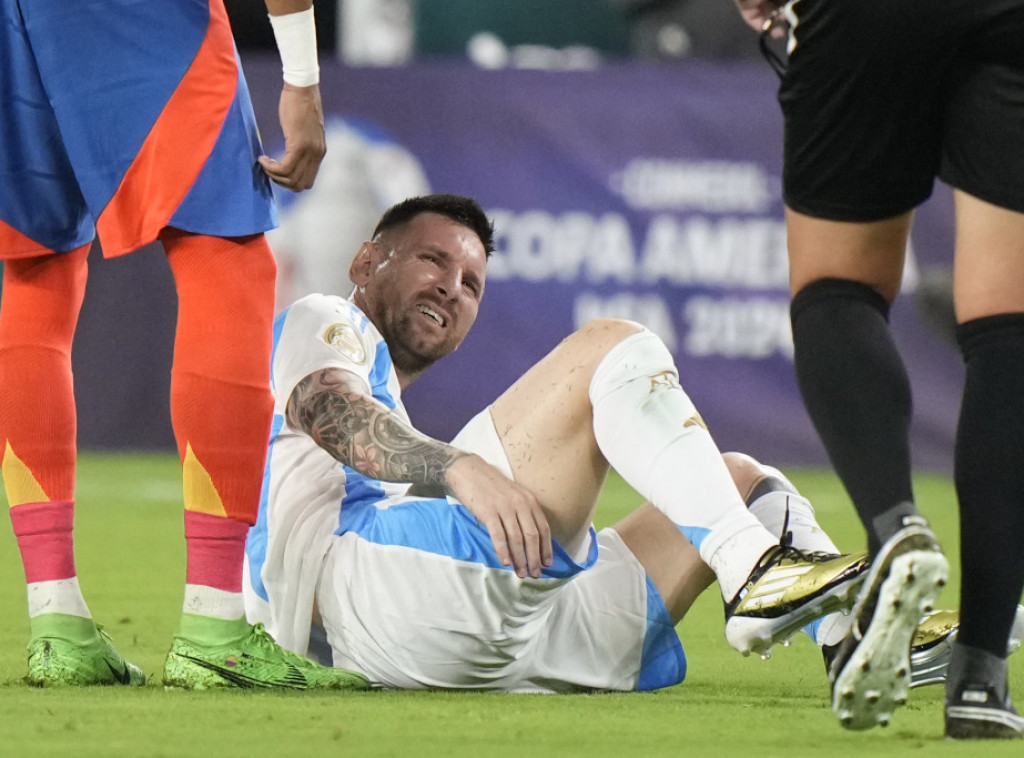 Inter Majami saopštio da je Leo Mesi zadobio povredu desnog skočnog zgloba