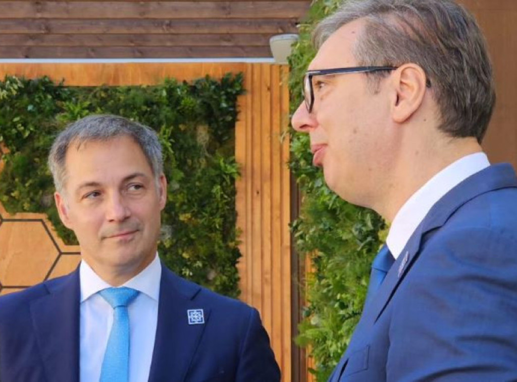 Vučić sa De Kroom i Nausedom o aktuelnim političkim temama