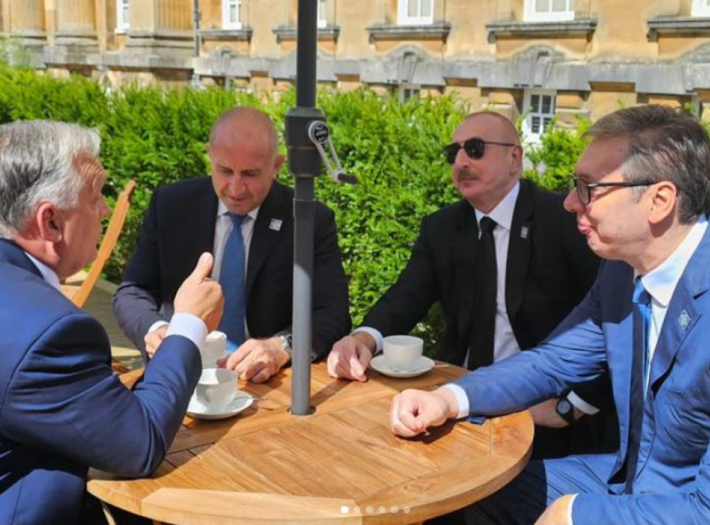 Vučić u Londonu sa Orbanom, Ramom, Radevim i Alijevim