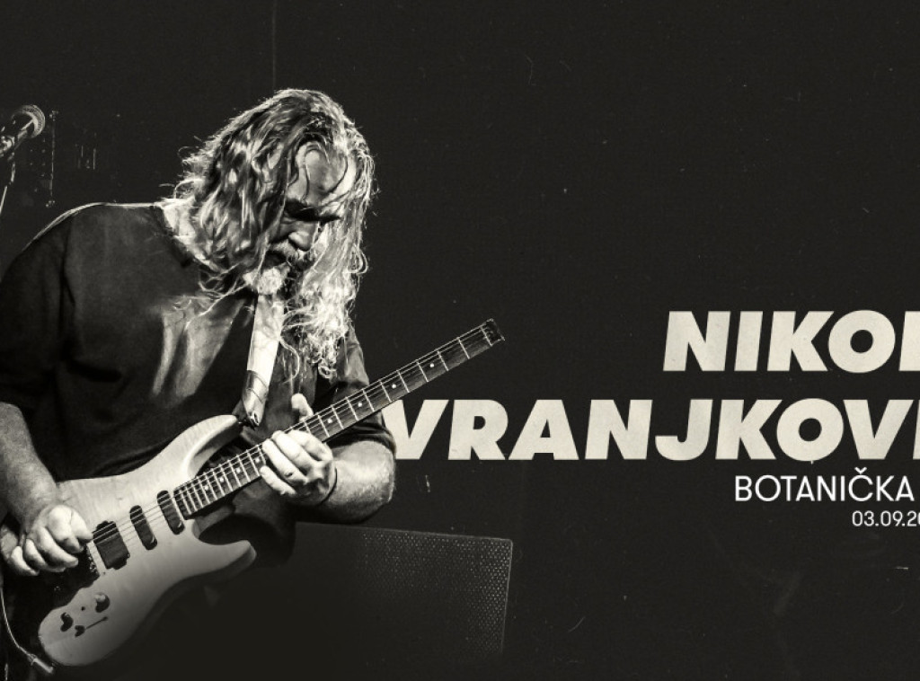 Muzičar Nikola Vranjković svira najtiši koncert 3. septembra u Botaničkoj bašti