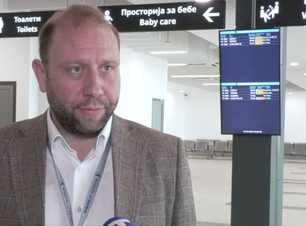 Mihajlo Zdravković: Nova zgrada na aerodromu u Nišu biće otvorena za putnike 24. jula