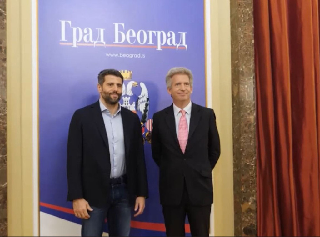 Šapić i Ferguson razgovarali o saradnji britanskih kompanija na projektima u Beogradu