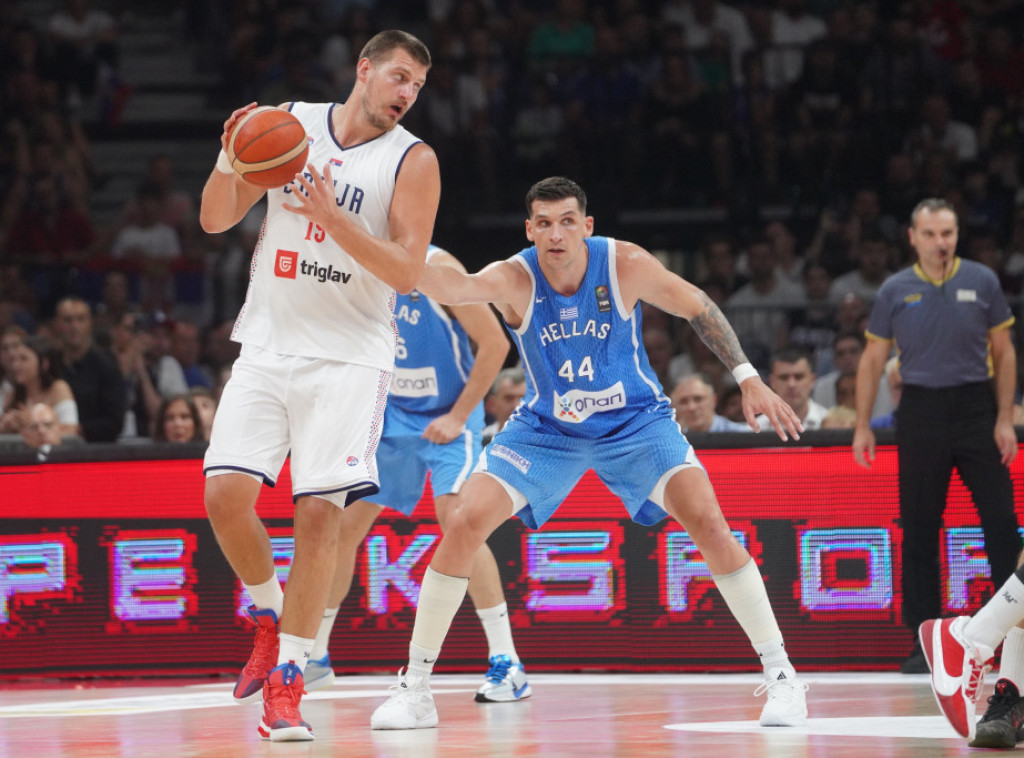 Serbia crushes Greece in pre-Olympic basketball friendly