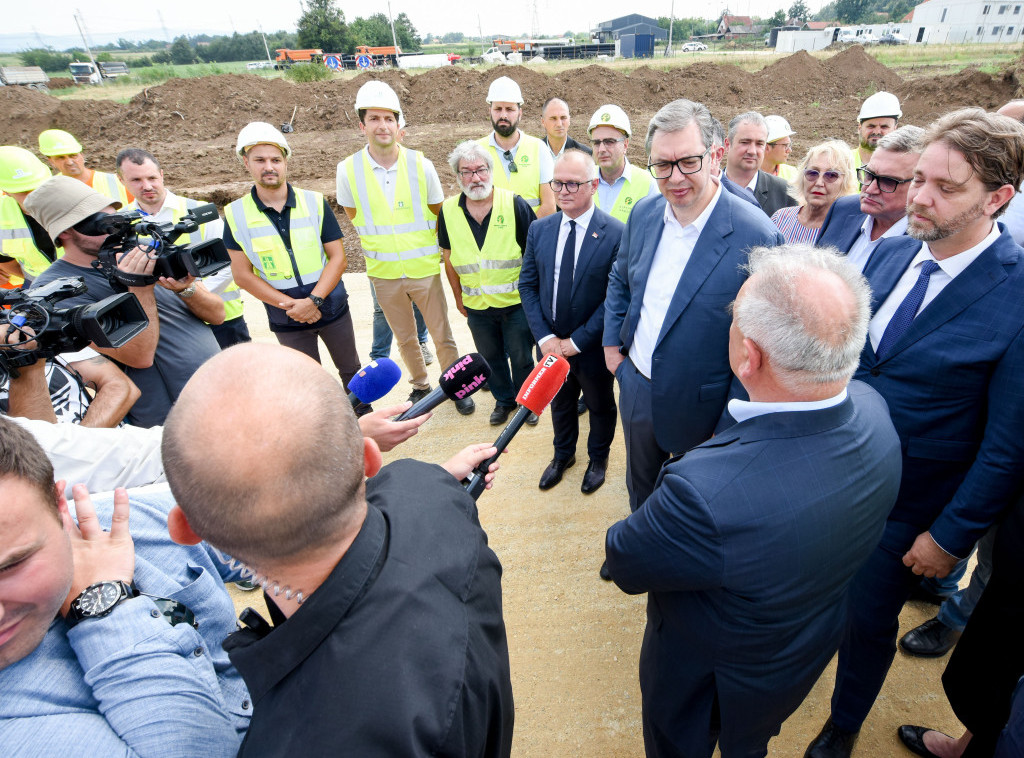 Vučić danas na polaganju kamena temeljca za Ariston i otvaranju nove zgrade aerodroma
