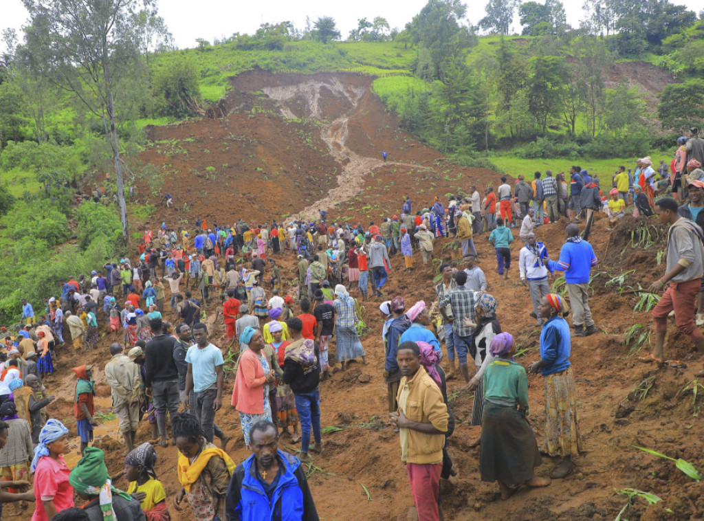 Broj poginulih u klizištima u Etiopiji porastao na 229