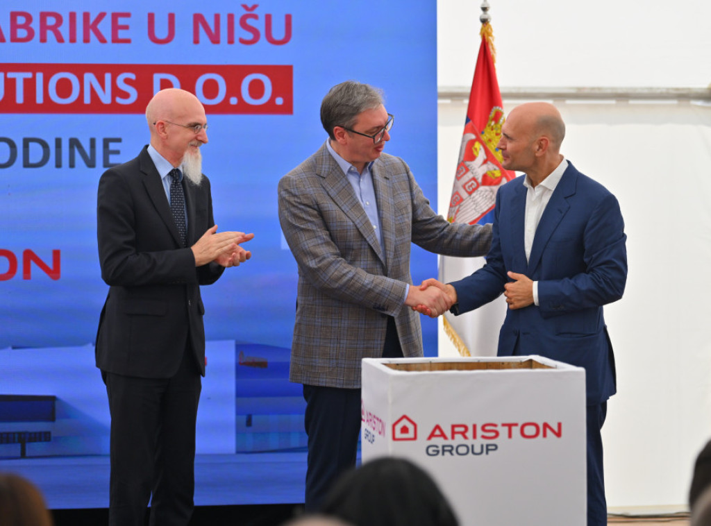 Merloni: Ariston imao veliku podršku, nastavićemo da investiramo u Srbiji