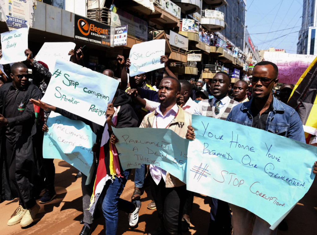 Uganda: Uhapšene desetine učesnika protesta protiv korupcije