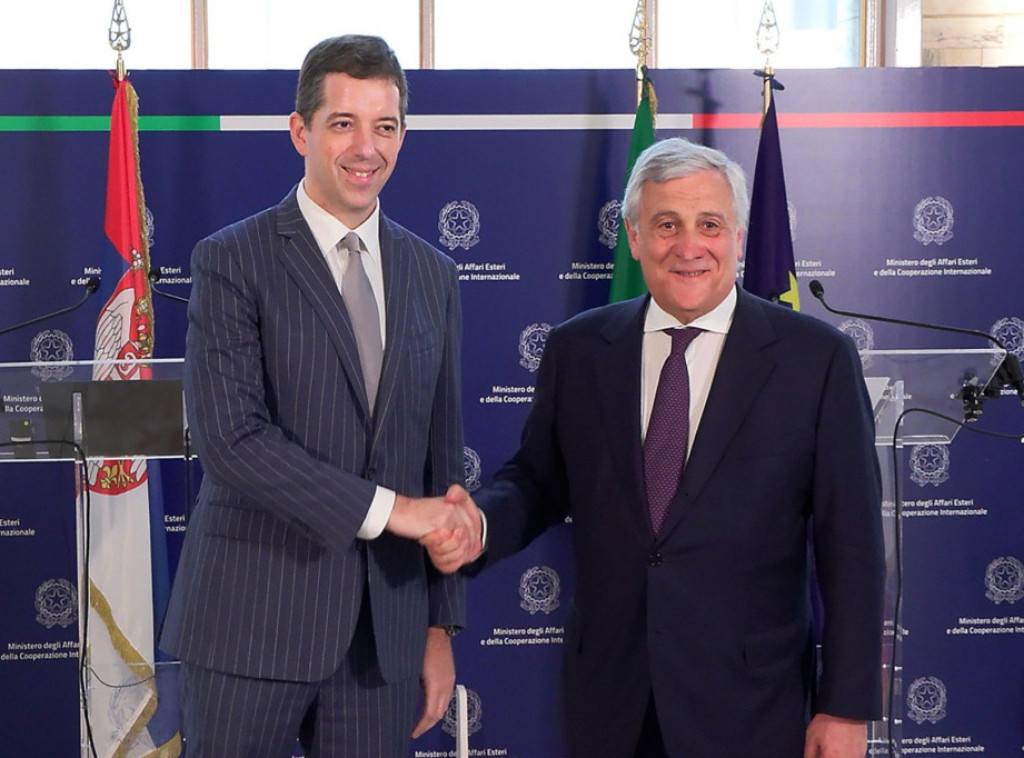 Djuric: Italy key partner to Serbia, region, in economic development, preservation of peace