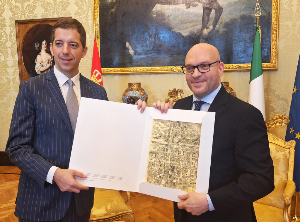 Marko Đurić se sastao predsednikom Predstavničkog doma parlamenta Italije