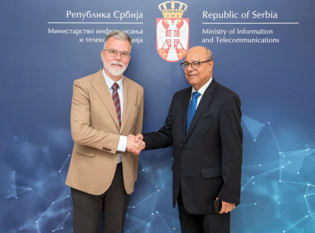 Ristić sa ambasadorom Alžira u Srbiji o unapređenju saradnje u oblasti informisanja