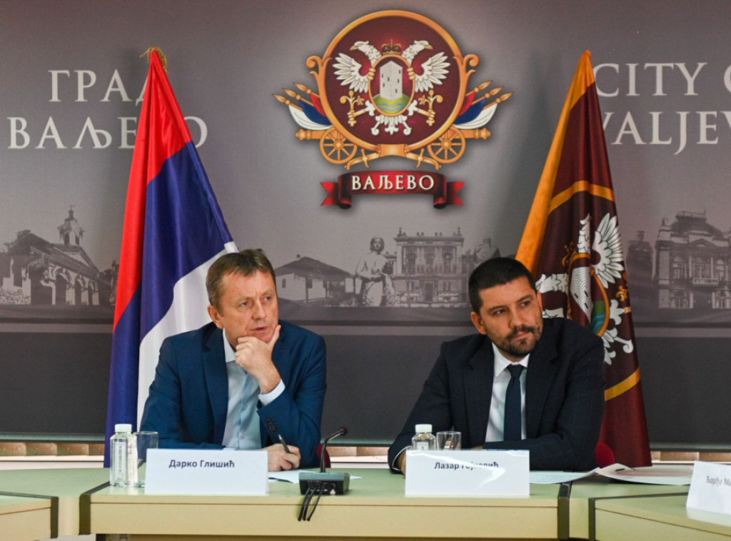 Glišić razgovarao sa gradonačelnikom Valjeva o rekonstrukciji Opšte Bolnice