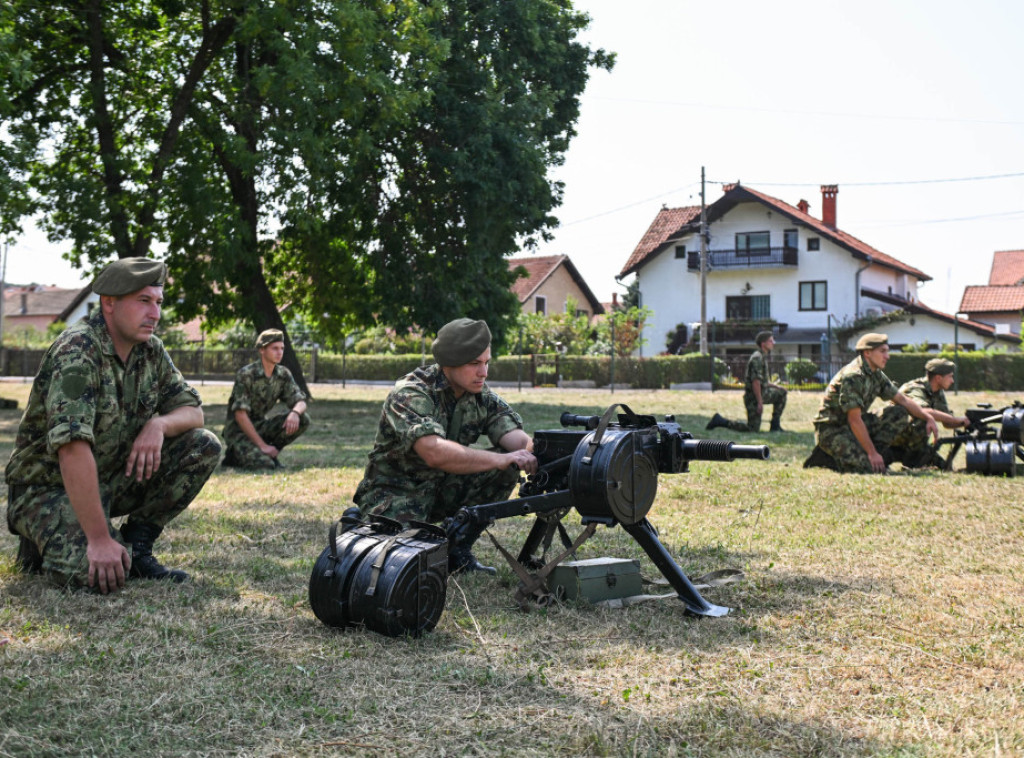 U Požarevcu u toku specijalistička obuka vojnika junske klase