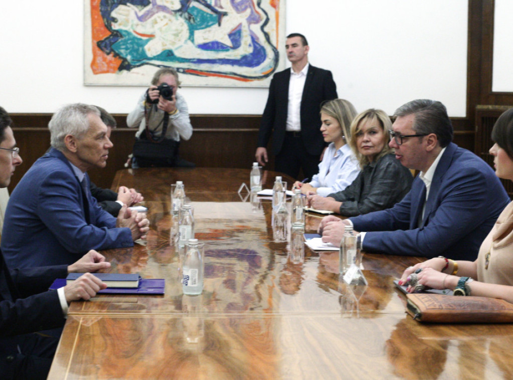 Vučić sa Harčenkom,dogovoreno zajedničko obeležavanje 80. godišnjice oslobođenja Beograda