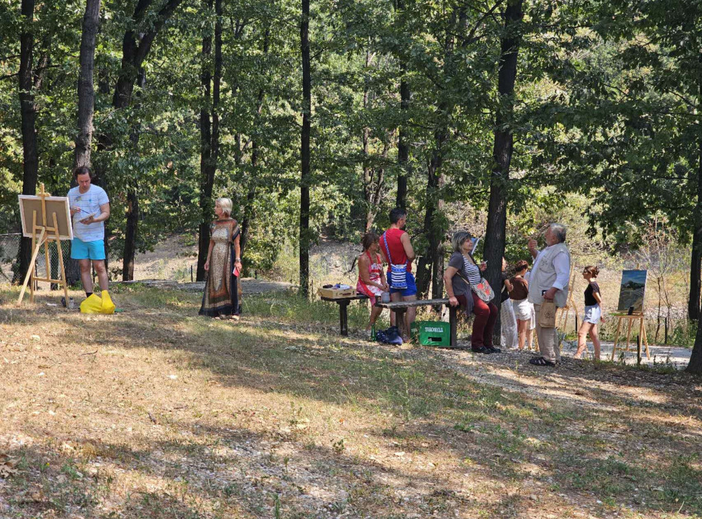 Likovna kolonija na Borskom jezeru okupila 50 slikara iz Srbije