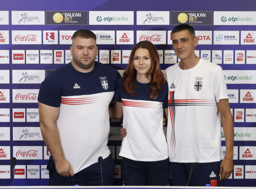 Srpski atletičari Angelina Topić i Armin Sinančević žele u finale Olimpijskih igara