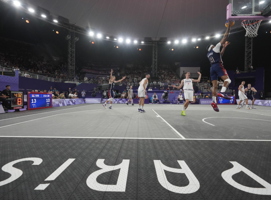 Serbia beats USA in Olympic 3x3 basketball tournament
