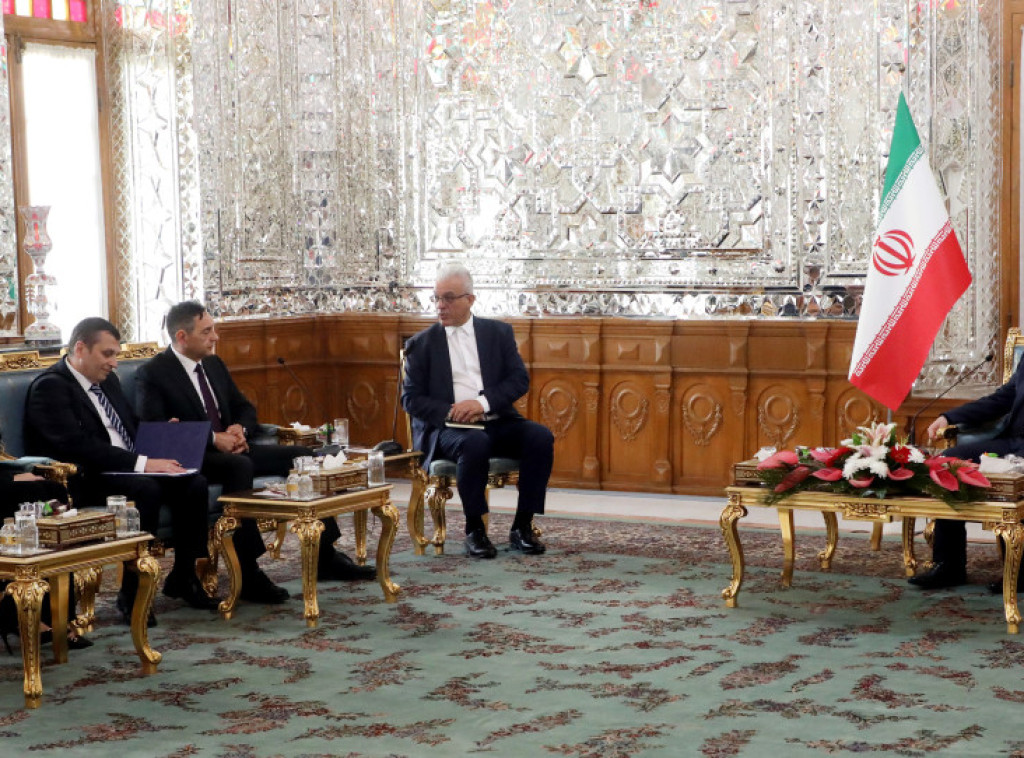 Vulin sa predsednikom parlamenta Irana: Važno unaprediti saradnju